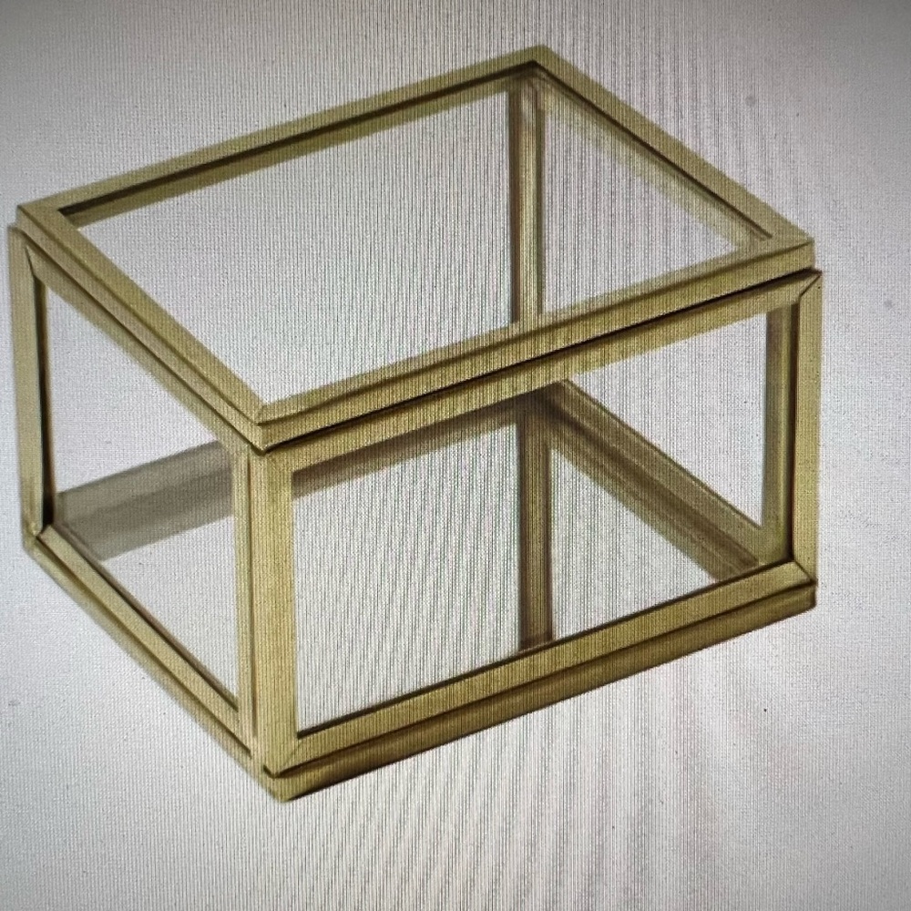Ettika Gold-Tone Mini Ring Box NWT